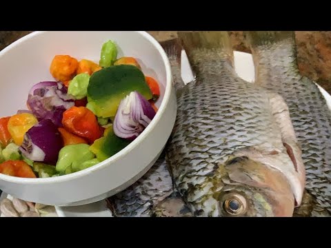 TILAPIA FISH AND JOLLOF SPAGHETTI! DINNER IDEA