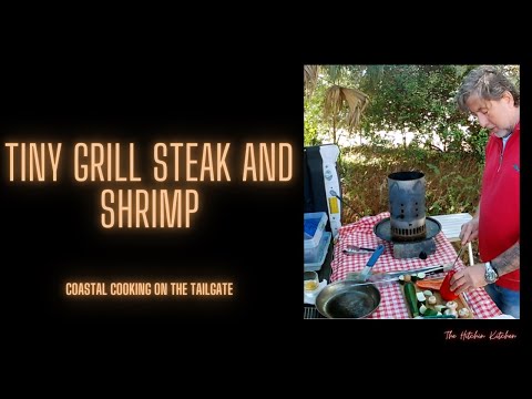 Tiny Grill Steak and Shrimp