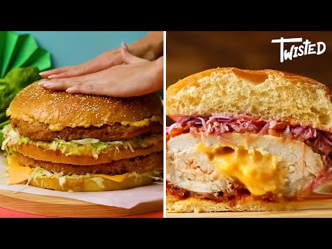 Top 10 Best Burger Recipes Of The Decade | Twisted