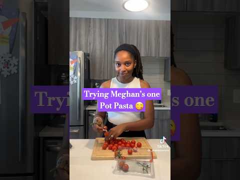 Trying Meghan’s one Pot Pasta 😋 and it came out creamy #withlovemeghan #fyp #sussexsquad