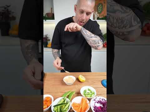 Tuna rice bowl 🍚 #shorts