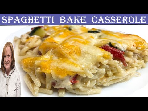 Turkey Spaghetti Bake Casserole | An Easy Dinner Casserole Recipe with Many Variations