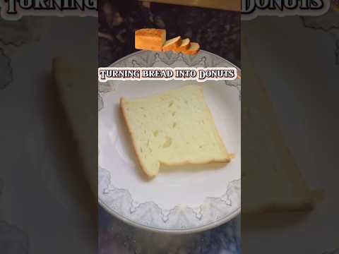turning bread into Donuts 🍩/donuts/bread donuts #shorts #shortsfeed #shortsviral #food #food