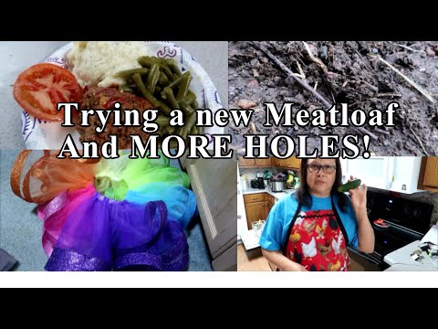 Tying a new Meatloaf recipe & More HOLES?