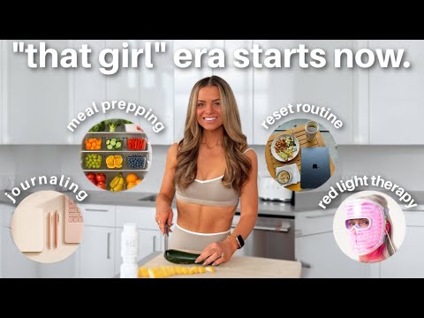 ULTIMATE RESET GUIDE: healthy meal prep, new fitness goals, red light therapy…