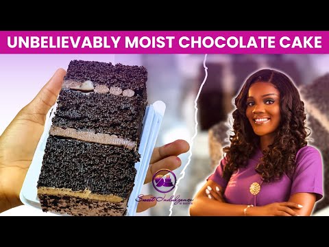 Unbelievably Moist and Fudgy Chocolate Cake Recipe #chocolatecake