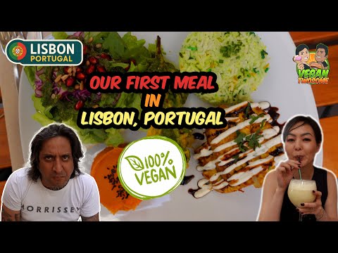 Vegan Food in Europe– and WOW! The Vegan Food in Lisbon is Incredible! 🇵🇹 | VEGAN | VEGANTWOSOME