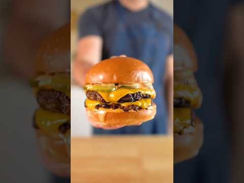 Vegan SMASH BURGERS!