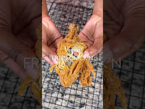 #VEGAN Southern Fried Chick’n. 🌱 #recipe #plantbased #food