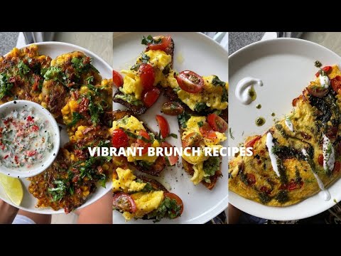 VIBRANT BRUNCH RECIPES