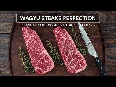 Wagyu GRILLED vs PAN SEARED – Steak Battle!