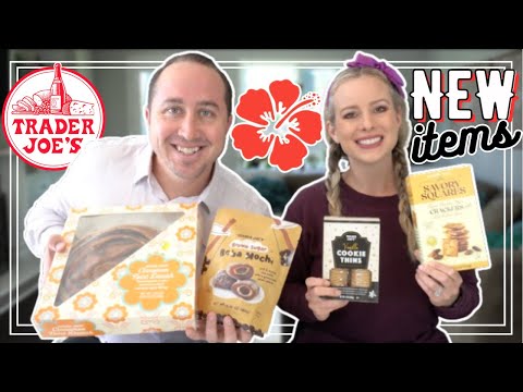 WATCH BEFORE YOU SHOP FOR TRADER JOE'S NEW ITEMS TASTE TEST