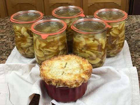 Water Bath Canning: Apple Pie Filling