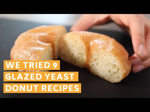 We Tried 9 Different Glazed Yeast Donut Recipes