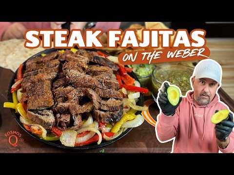 Weber Grill Masters Create PERFECT Steak Fajitas