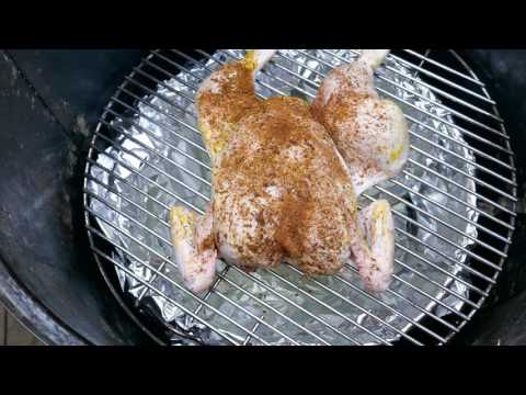 Weber Smokey Mountain Ribs and Chicken