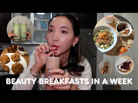 Week of Beauty Breakfasts (for skin & gut health & metabolism)