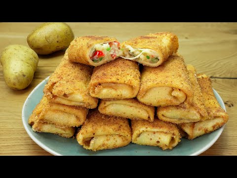 Wenn Sie 3 Kartoffeln haben, bereiten Sie dieses einfache und köstliche Kartoffelgericht zu