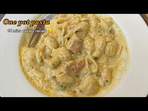What is One-pot pasta?? | my signature pasta recipe | 15mins easy recipe