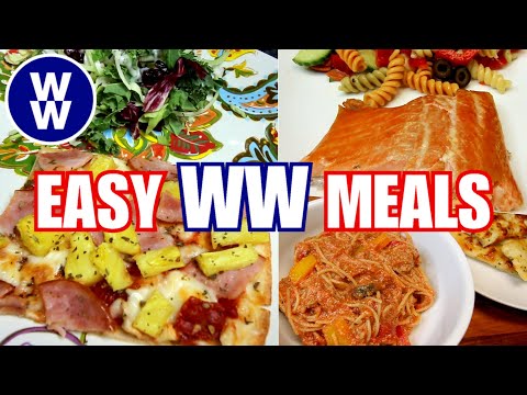 What's For Dinner #41 | Easy Family Friendly WW (Weight Watchers) EASY SPAGHETTI 🍝SHEET PAN PIZZA🍕
