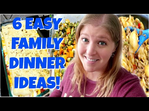 WHAT'S FOR DINNER | LARGE FAMILY DINNER IDEAS