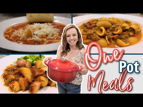 WHAT'S FOR DINNER? | ONE POT MEALS | EASY & QUICK DINNER INSPIRATION | NO. 91