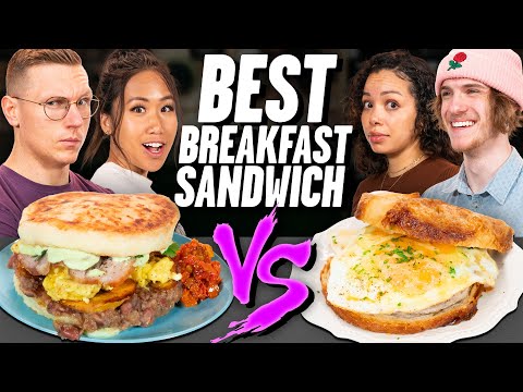 Who Can Make The Best Breakfast Sandwich?