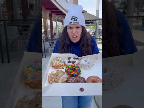 WHY DID SHE PICK THE PLAIN GLAZED DONUT? #msbeanie