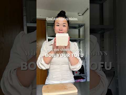 Why You Should Boil Your Tofu | Food Scientist Explains