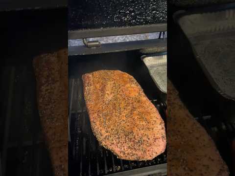 Winter BBQ on the east coast of Canada! Come grab a plate! #bbq #brisket #winter #homecook #cooking