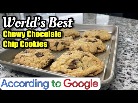 World's best Chewy Chocolate Chip Cookie Recipe? Review / How to