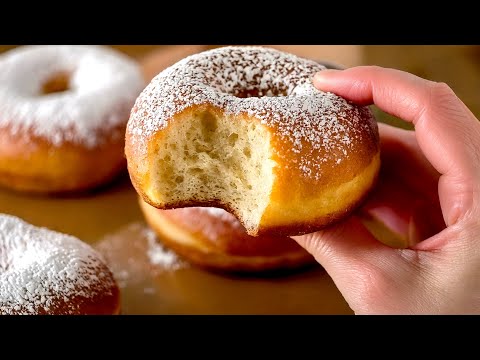 You'll be addicted to making these airy, extra soft donuts at home