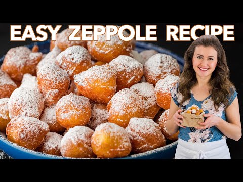 Zeppole Italian Donuts Recipe